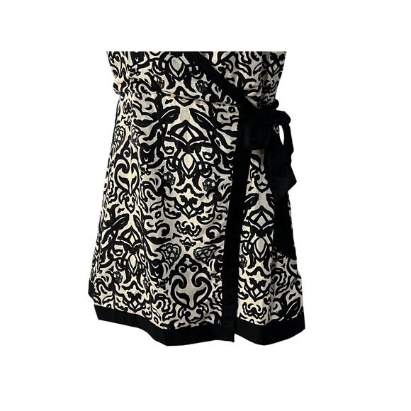 FRENCH CONNECTION WMNS 8 CRISTYN BIRDIE LINEN BLEND HALTER MINI DRESS BLACK NEW - Picture 7 of 13